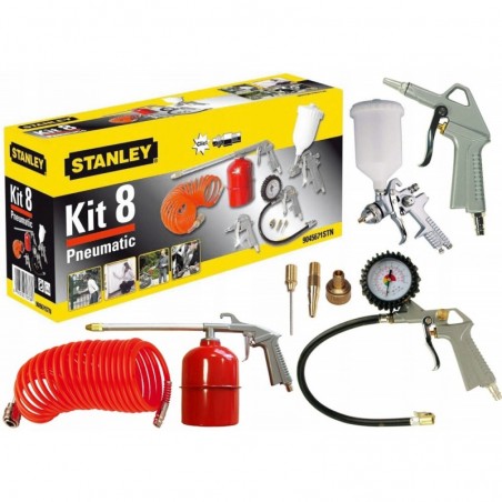 STANLEY Kit 8 accesorii pentru compresor