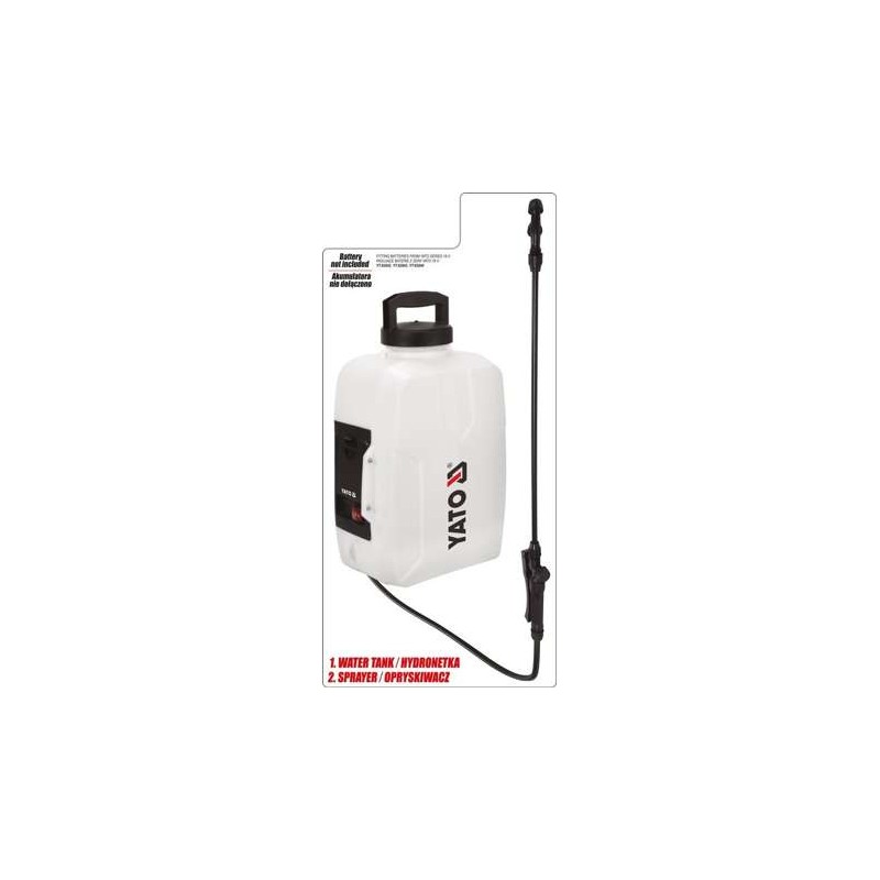 YT-86211 YATO Vermorel 12l 1.5 l/min compatibil acumulator Li-Ion 18V