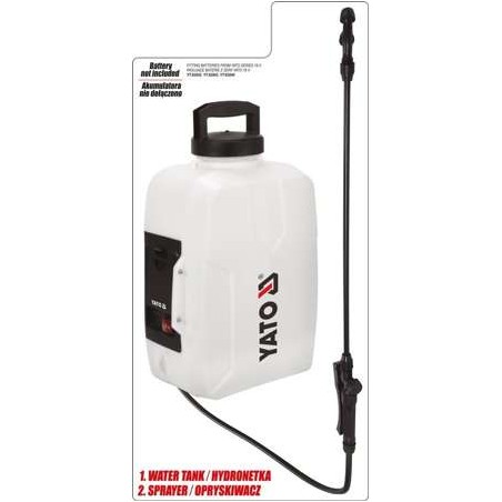 YT-86211 YATO Vermorel 12l 1.5 l/min compatibil acumulator Li-Ion 18V