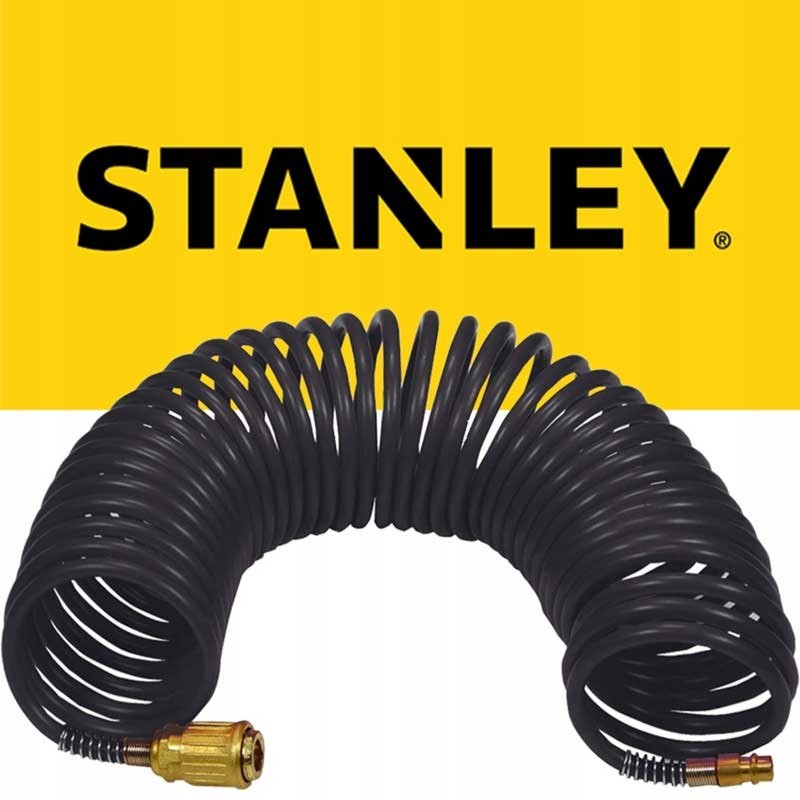 STANLEY Furtun spiralat aer comprimat 5m 6x8mm