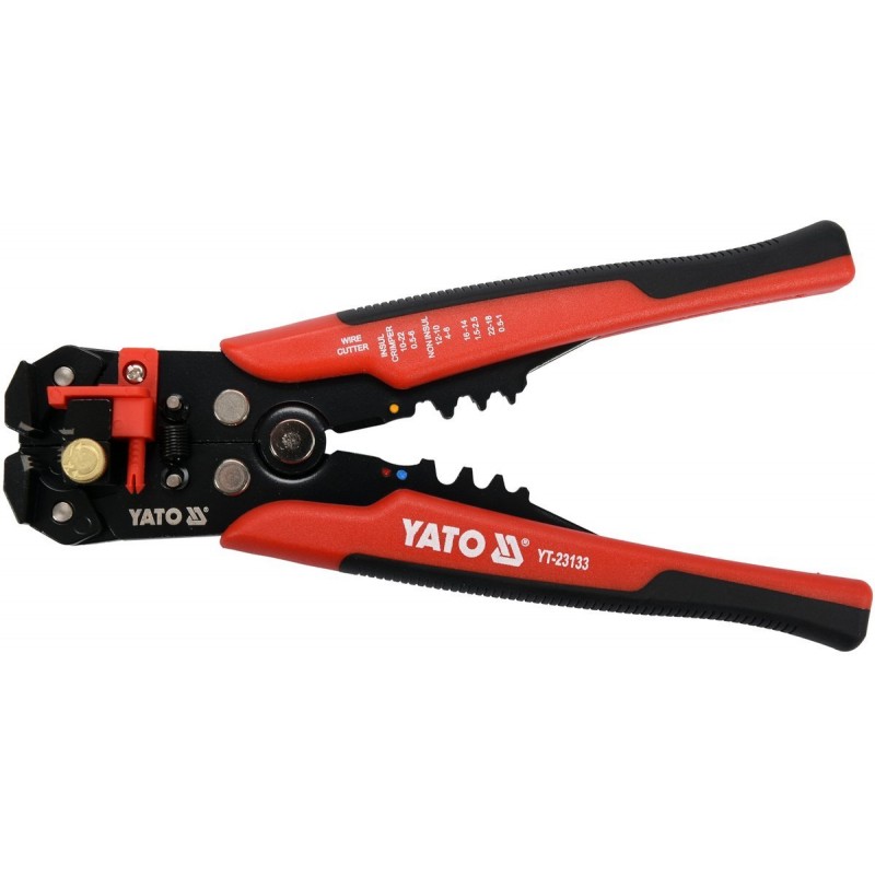 YT-23133 YATO Set conectori izolati si decablator, 191 buc