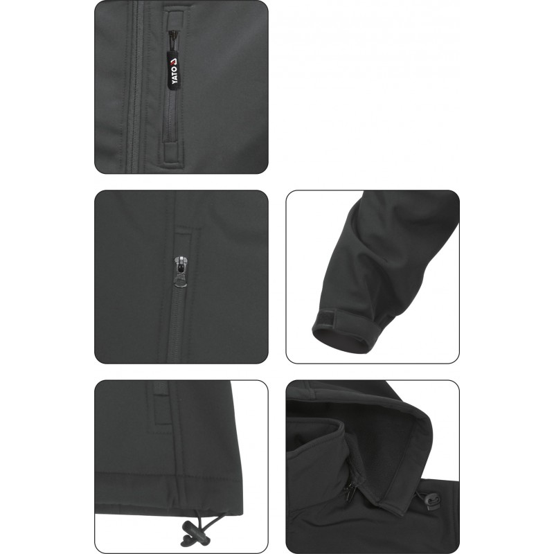 YT-79553 YATO Jacheta cu gluga, softshell, marimea XL