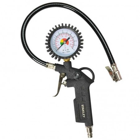 170533XSTN STANLEY Pistol pneumatic cu manometru 10bar pentru umflat roti