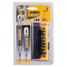 DT70512T DeWALT Set de insurubare cu 14 accesorii de impact
