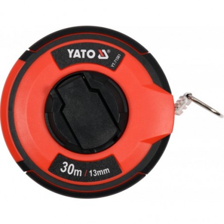 YT-71581 YATO Ruleta cu banda de otel 30m x 13mm