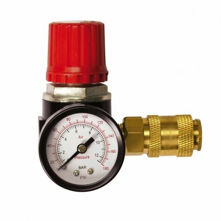 STANLEY Mini-regulator presiune cu manometru 12 bar, 1/4"F