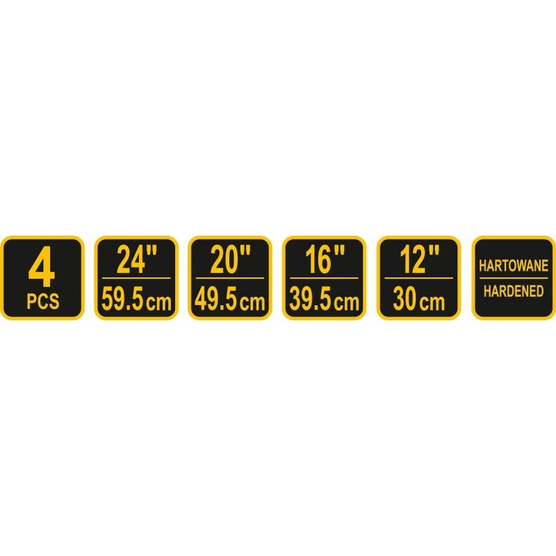 56980 VOREL Set 4 leviere pentru anvelope 30, 39.5, 49.5, 59.5 cm