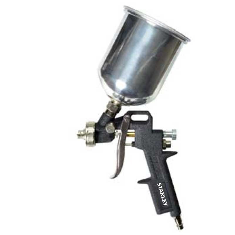 STANLEY Pistol pneumatic de vopsit gravitational 4 bar 156 l/min