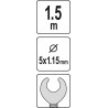 YT-25000 YATO Sarpe pentru desfundat tevi 1.5m/ 5x1.15 mm