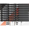 YT-4443 YATO Set 10 bucati burghie pentru metal HSS diametru 5.2 mm