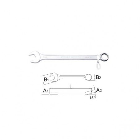 626089 UNIOR Cheie combinata lunga pentru lucru la inaltime 19x268mm