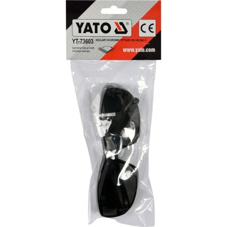 YT-73603 YATO Ochelari de protectie din policarbonat, clasa optica 1