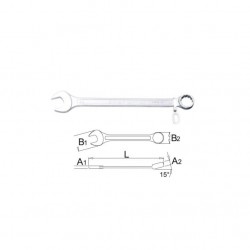 626092 UNIOR Cheie combinata lunga pentru lucru la inaltime 22x303mm