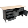 58456 VOREL Masa de lucru pentru atelier 1700 x 600 mm