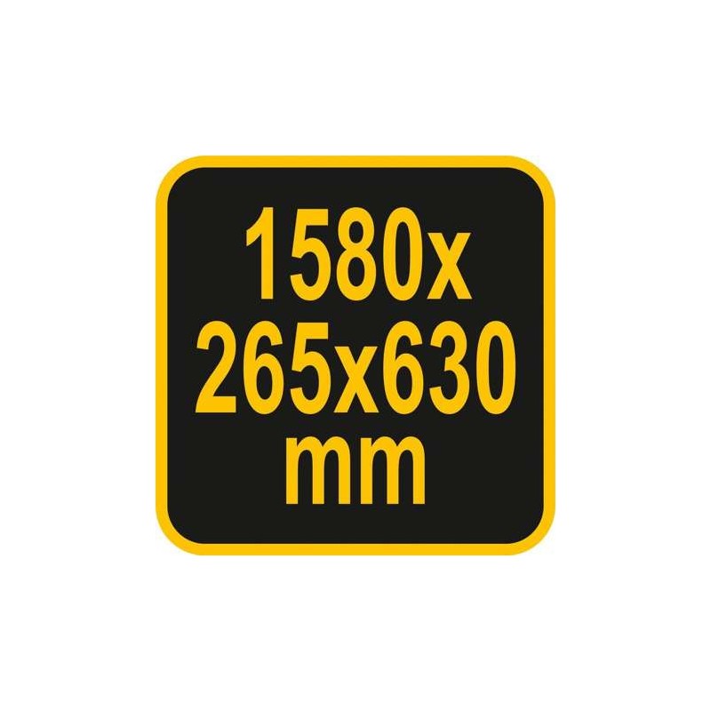 58441 VOREL Dulap suspendat pentru scule 1580x630 mm