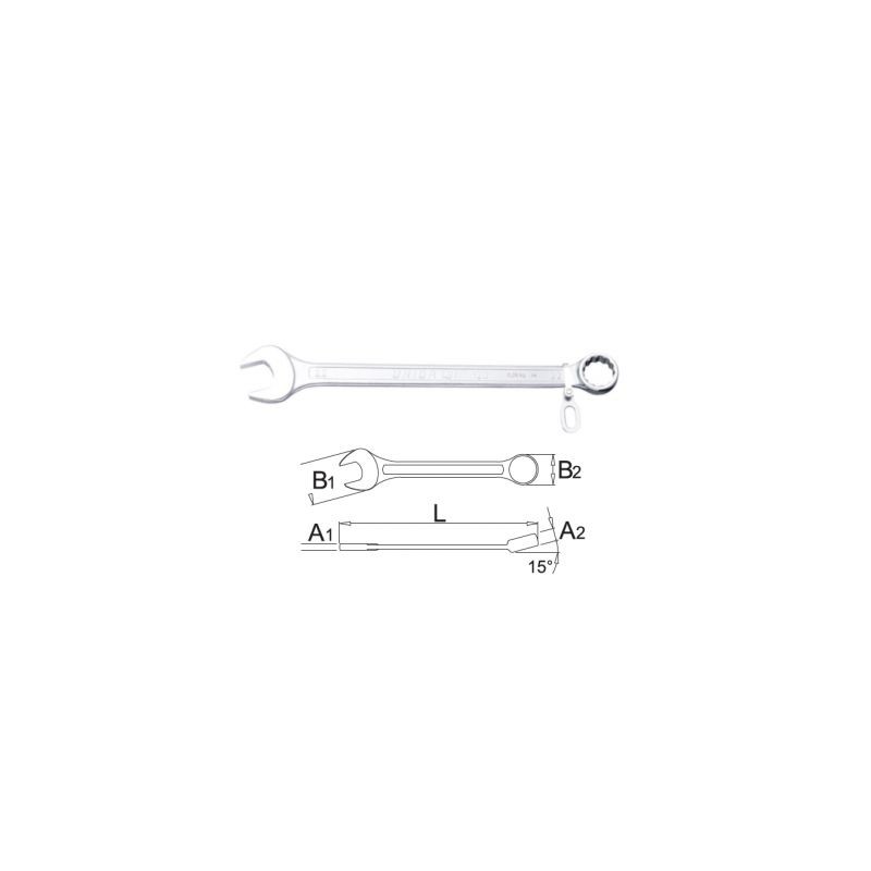 626301 UNIOR Cheie combinata lunga pentru lucru la inaltime 5/8"x234mm