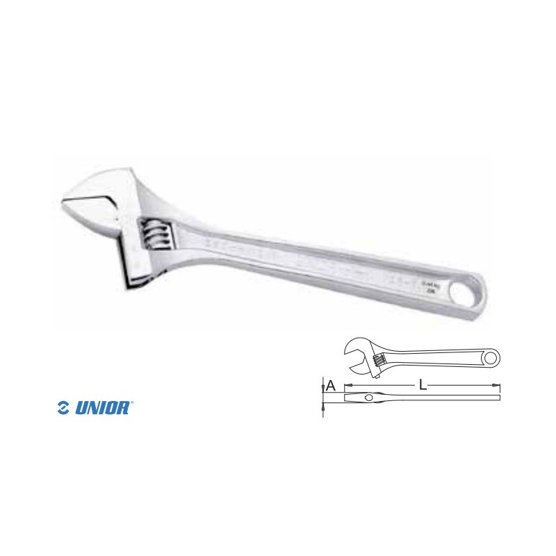 626109 UNIOR Cheie reglabila pentru lucru la inaltime 380x375mm
