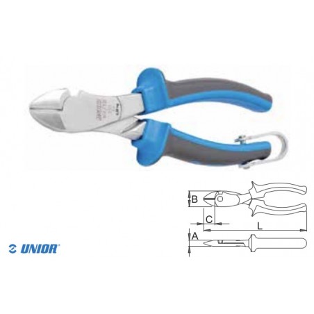 626961 UNIOR Cleste cu tais lateral 180mm pentru lucru la inaltime
