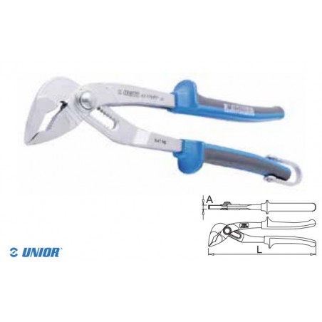 626343 UNIOR Cleste reglabil pentru instalatori 240mm