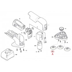 1600A01C8W BOSCH Placa de slefuit pentru slefuitorul EasyCurvSander 12