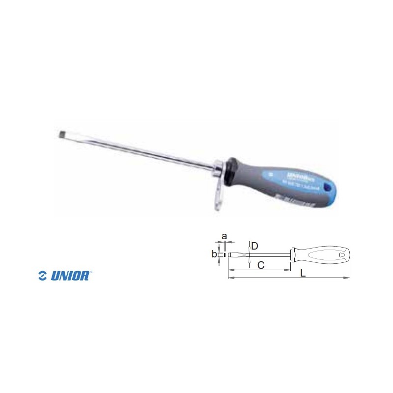 626235 UNIOR Surubelnita plata TBI 185mm pentru lucru la inaltime