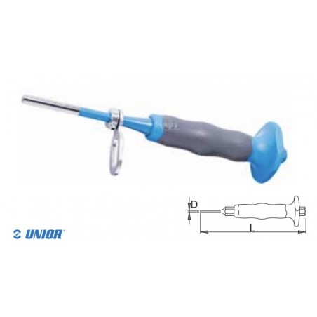 626331 UNIOR Dorn cu maner de protectie,150mm pentru lucru la inaltime
