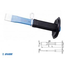 626196 UNIOR Dalta lata cu maner de protectie, lungime 240mm