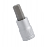 607902 UNIOR Cheie tubulara cu bit hexagonal 7 mm patrat interior 1/4"