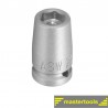 12030700330 ASW Cheie tubulara hexagonala impact 7 mm patrat 1/4" cu magnet