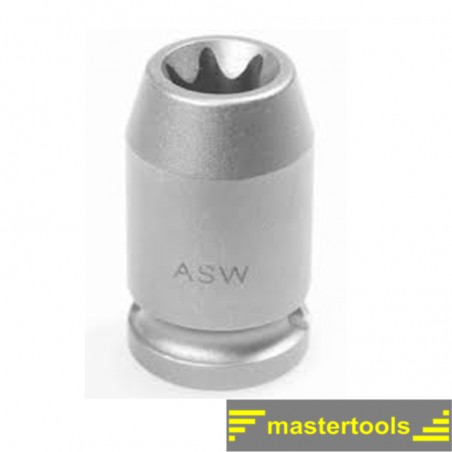 1000070093 ASW Cheie tubulara TORX T8 impact prindere patrat interior 1/4"