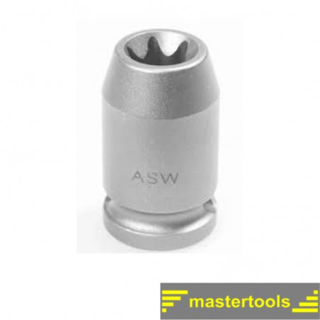 1000070098 ASW Cheie tubulara TORX T10 impact magnet patrat interior 1/4"