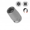1000070072 ASW Cheie tubulara hexagonala 8mm protectie magnet patrat 1/4"
