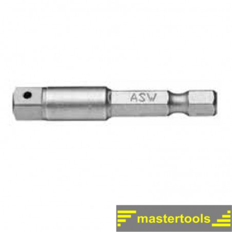 1000103317 ASW Adaptor de la hexagon exterior 1/4 la patrat exterior 1/4