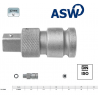 U1000070950 ASW Prelungitor patrat interior 1/4" patrat exterior de 1/4"