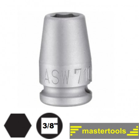 1000071017 ASW Cheie tubulara hexagonala de impact 13 mm patrat 3/8"