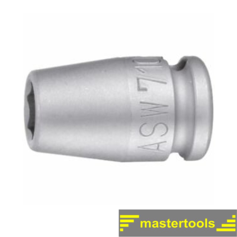 1000071017 ASW Cheie tubulara hexagonala de impact 13 mm patrat 3/8"