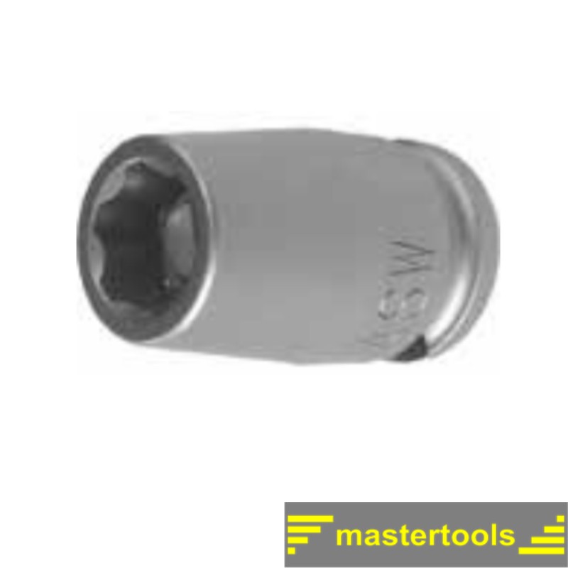 1000071108 ASW Cheie tubulara hexagonala de impact scurta 19mm patrat 3/8"