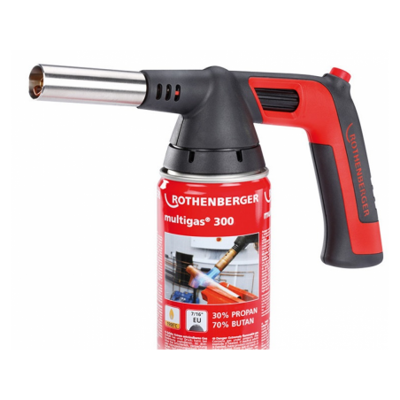 1000002360 ROTHENBERGER Lampa gaz ROFIRE 4 PIEZO cu doza multigas 300
