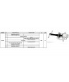 YT-0611 Set de separatoare manuale pentru etrier frana YATO
