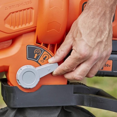 BCBLV3625L1 Black&Decker Aspirator suflanta cu acumulator 36V 2.5Ah