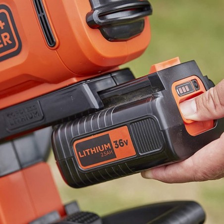 BCBLV3625L1 Black&Decker Aspirator suflanta cu acumulator 36V 2.5Ah