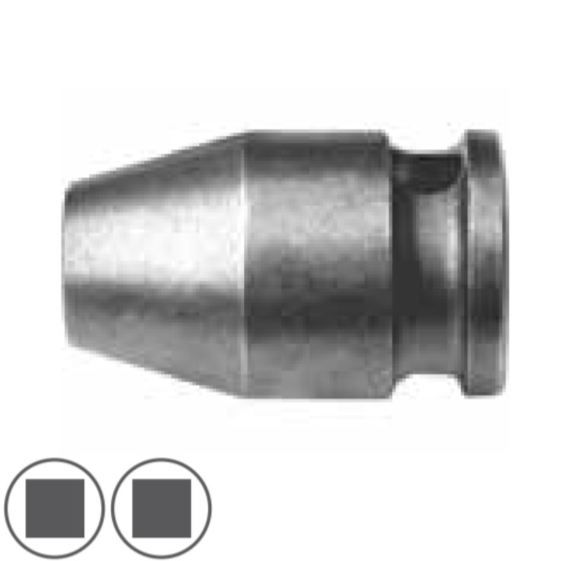1000072227 ASW Cheie tubulara 4 laturi,patrat interior 13mm,patrat 1/2" de impact