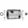 072550 ASW Adaptor biti interschimbabili hexagon 12.5 mm patrat 1/2"