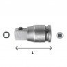 004201 ASW Adaptor de la patrat interior 1/2" la patrat exterior 1/4"