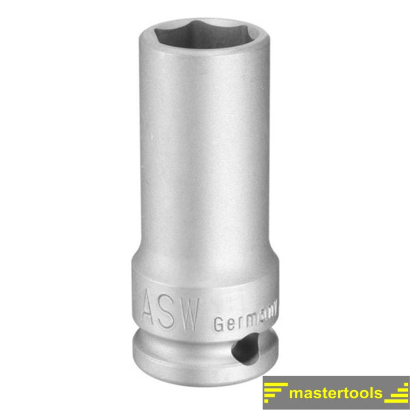 1000074051 ASW Cheie tubulara hexagonala 27 mm patrat 3/4" lunga de impact