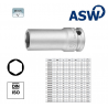1000074054 ASW Cheie tubulara hexagonala 30 mm patrat 3/4" lunga de impact