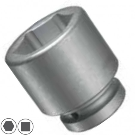 1000076001 ASW Cheie tubulara hexagonala 41 mm patrat 1.1/2" impact