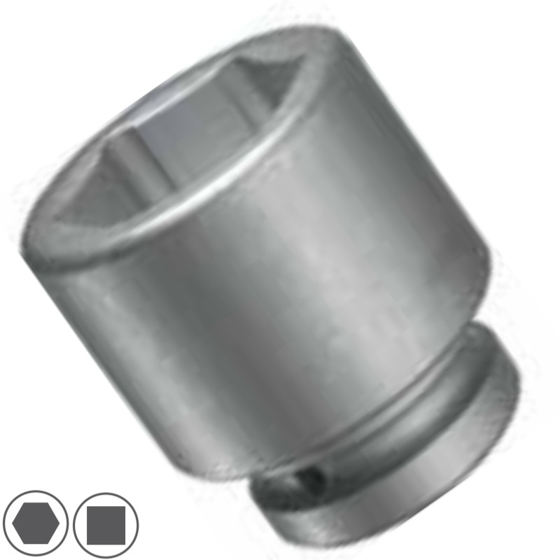 1000076008 ASW Cheie tubulara hexagonala 65 mm patrat 1.1/2" impact