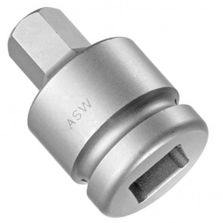 1000076509 ASW Cheie tubulara hexagon exterior 22 mm patrat 1.1/2" impact