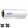1000471052 ASW Cheie tubulara hexagon 10mm patrat 3/8 lunga impact manson